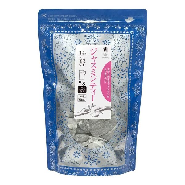 台湾茶 ジャスミンティー ティーバッグ 5gx120P 中国茶 烏龍茶 ウーロン茶 Tokyo Tea Tradingお得用 まとめ買い 業務用