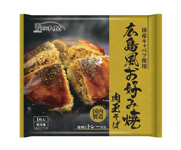 [冷凍] わかば食品 広島風お好み焼 肉玉そば 320gx5袋