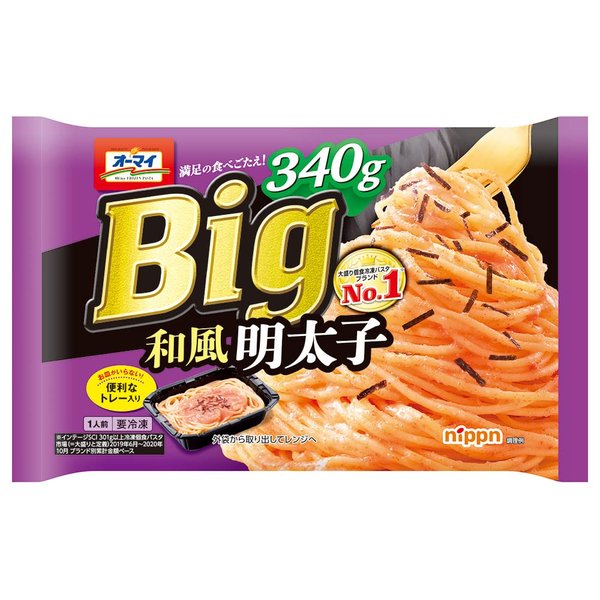 [冷凍] ニップン オーマイBig 和風明太子 340gX12個