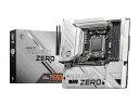 MSI B650M PROJECT ZERO バックコネクトデザイン採用 AMD Ryzen 8000/7000シリーズプロセッサ対応 Socket AM5 D...