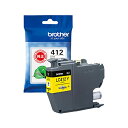 BROTHER 【ブラザー純正】インクカートリッジイエローLC412Y対応型番:MFC-J7300CDW、MFC-J7100CDW他 小