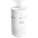 KMJ 卓上 加湿器 小型 超音波式 静音 ナイトライト 強力 大容量 360ml USB アロマ 対応 ポータブル ミニ かしつき デスク オフィス 寝室 車...