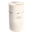 KMJ 卓上 加湿器 小型 超音波式 静音 ナイトライト 強力 大容量 360ml USB アロマ 対応 ポータブル ミニ かしつき デスク オフィス 寝室 車...