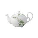 Noritake ノリタケ ティー ポット (茶こし付) 600cc イングリッシュハーブズ 電子レンジ対応 1個 ボーンチャイナ T97863/4942