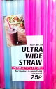 25本 ストロー タピオカ&スムージーストロー 2534