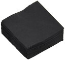 アートナップ カラーナプキン 日本製 25×25cm 50枚入 ブラック C24-BK-J