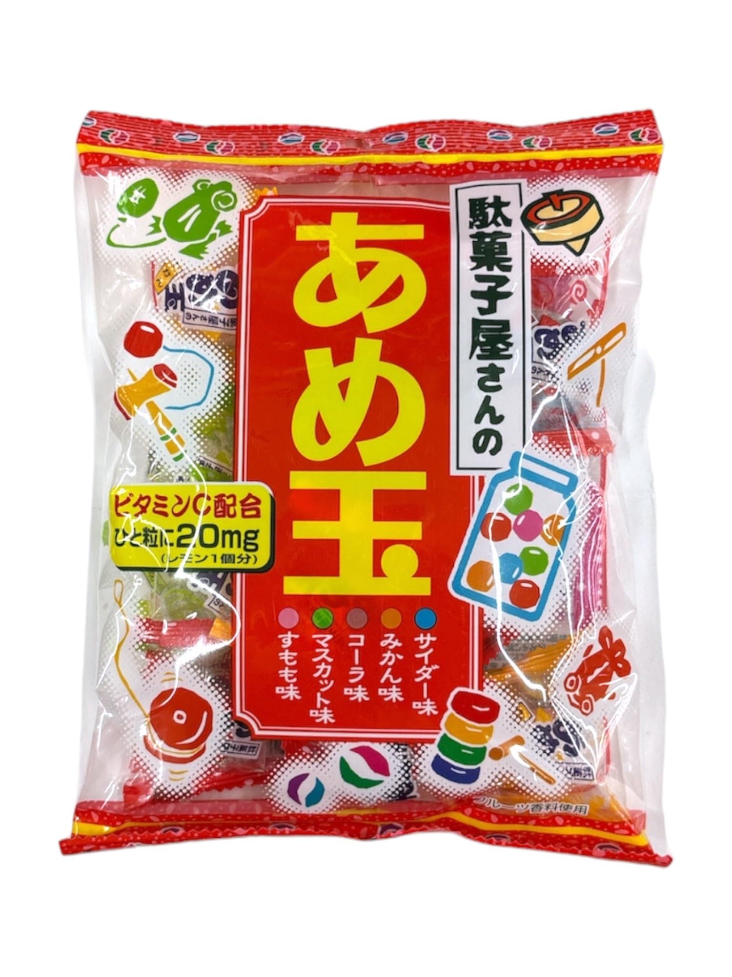 リボン 駄菓子屋さんのあめ玉 16個