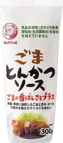 2種類ごまとんかつソース 300ml / どろソース 360g (各2本) 調味料 辛口調味料 万能 家庭用 王道 ソース ごま 野菜 果実 昆布とかつおの旨味 香ばしい とんかつ フライ ソースカツ丼 かけるだけ 簡単 常備 長期熟成 vellysupply-10085656 VellySupply サンプル画像2