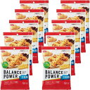 10セットバランスパワー (全粒粉) 6袋/12本入り 焼菓子 栄養機能食品 バランス 栄養補給 バー スティック 置換え食 まとめ買い お試し 個包装
