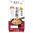 北海道産きたゆきもちのお赤飯(160g) 3食入り テーブルマーク パックご飯 国産米 もち米 小豆 レトルト キャンプ お祝い 非常食 もちもち 冷めても美味しい いつもの食卓に 定番 おまけ付き(シール)