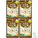 味覚糖のど飴EX(4袋)+ Topsellerオリジナル開封日シールセット おまけ付き