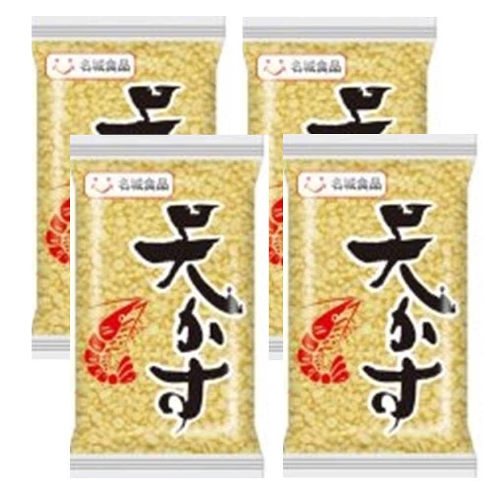 名城食品 天かす 60g 4セット 風味豊かなえび粉 うどんやたこ焼きなどに。
