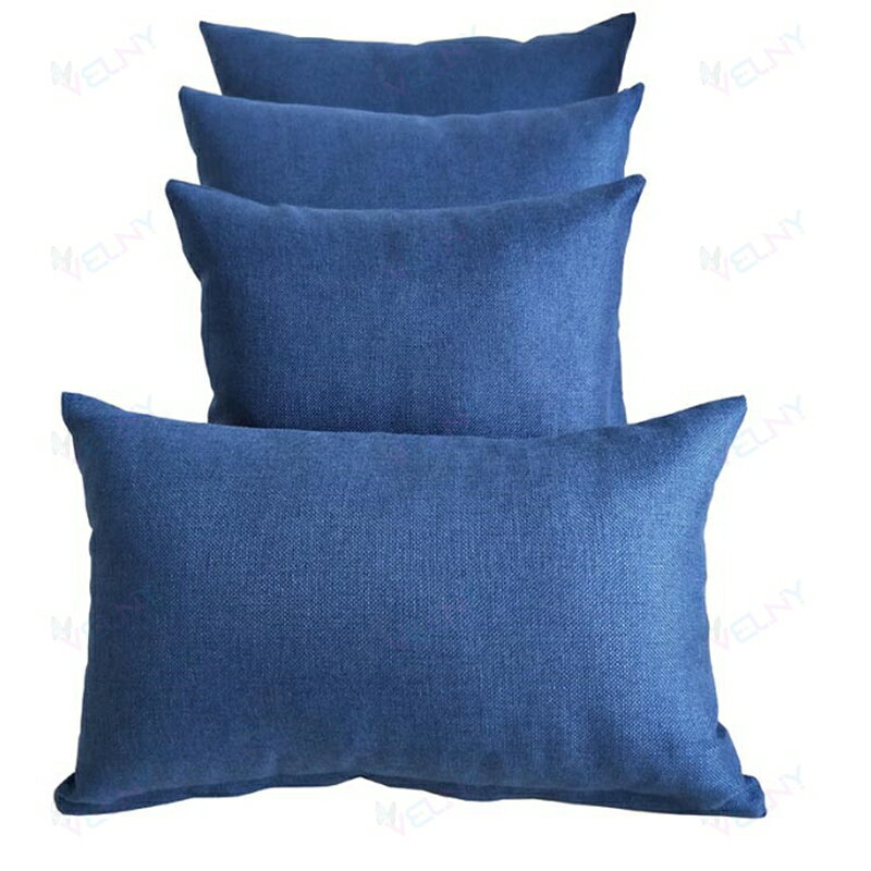 おしゃれ 30×50cm クッション 綿麻 40×40cm カバー 45 55×55cm クッションカバー 50×50cm 洗える リネン 全20色 リネン 40×40cm 3枚セット リネン 麻 かわいい 45×45cm 高級感 夏 無地 モノトーン シンプル 年中 洗濯機 丸洗い 北欧 [2]