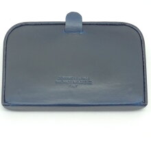 【ペローニ正規輸入品】イタリア・フィレンツェ直輸入総ヌメ革ハンドメイドコインケースPeroni1428BNavyBlueGolddecoration#15/ネイビーブルーゴールドデコレーション#15