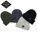 【SALE】【TCSS(ティーシーエスエス)】ニットキャップ/ニット帽/ビーニー MOO HAIR BEANIE【新作】4色展開