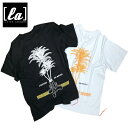 【SALE】【Lifted Anchor】プリントTシャツ【ホワイト/WHITE/白 ブラック/BLACK/黒】【S/M/L】LA safari oceans fine 【あす楽】アメカジ サーフ ストリート【メンズ】