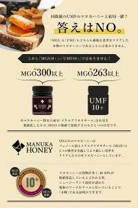 マヌカハニーMGS10+×2