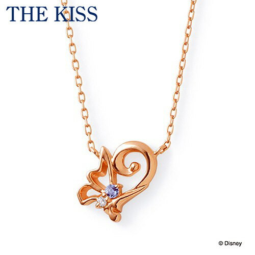 ディズニー  【ディズニーコレクション】 ディズニー ネックレス ディズニープリンセス シンデレラ THE KISS ネックレス・ペンダント K10 ピンクゴールド タンザナイト ダイヤモンド (レディース) DI-PN1824DM ザキス【Disneyzone】 夏ジュエリー