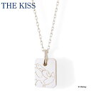  ディズニー / ネックレス / ミニーマウス / THE KISS ペア ネックレス・ペンダント シルバー ダイヤモンド (レディース 単品) DI-SN1830DM ザキス 