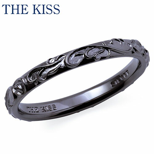 【5％OFF(5/18～5/21 9：59】THE KISS シルバー ペアリング レディース 単品 ペアアクセサリー ペア リング・指輪 記念日 プレゼント SR1874 ザキス 【送料無料】