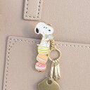スヌーピー バッグキークリップmini マカロンとスヌーピー PEANUTS SNOOPY キーホルダー チャーム アクセサリー コラボ キャラクター グッズ 大人 かわいい おしゃれ 真鍮 車 鍵 プレゼント 母の日 お返し ギフト 3carat スリーカラット