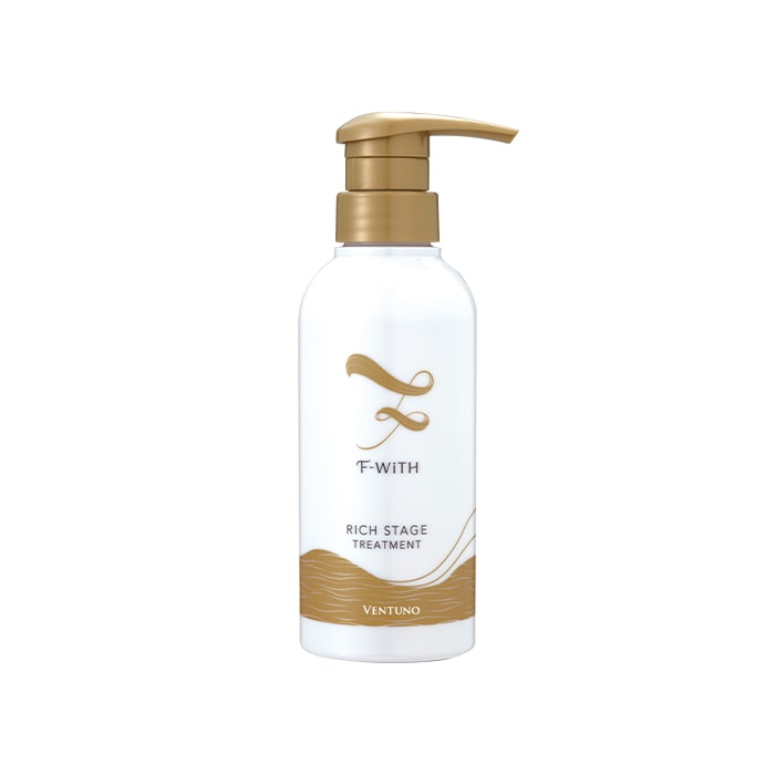 20日限定18％OFF！ エフウィズリッチステージ トリートメント 250g フコイダン アミノ酸 