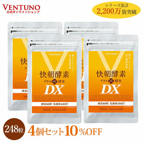 【4袋セット10%OFF】 快朝酵素プラス