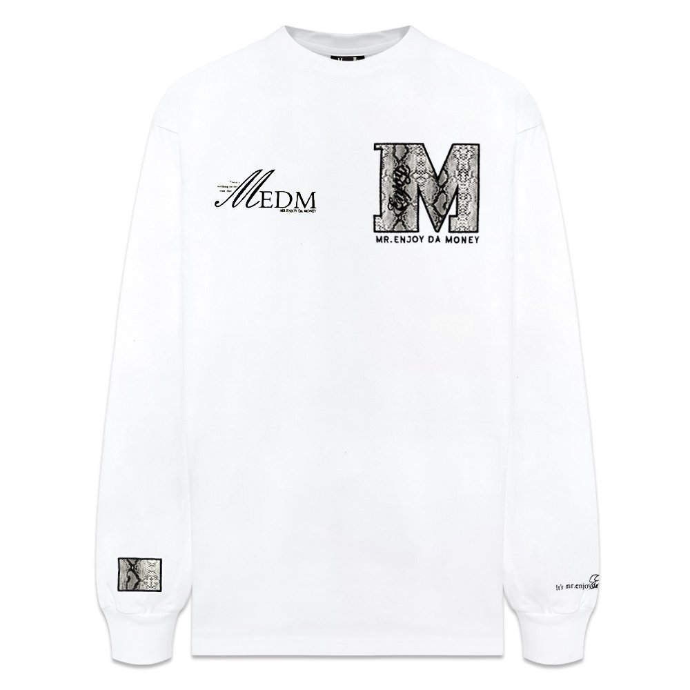 MR.ENJOY DA MONEY (M.E.D.M) / MEDM Python Long Sleeve Tee