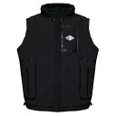 UNKNOWN LONDON / Tech Zip Up Vest