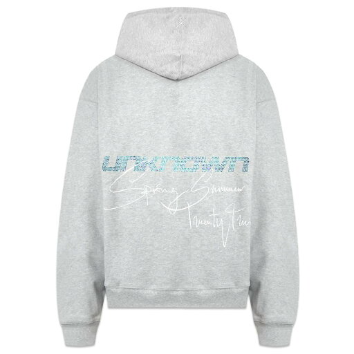UNKNOWN LONDON / Signature Rhinestone Hoodie UNKNOWN LONDON / Signature Rhinestone Hoodie