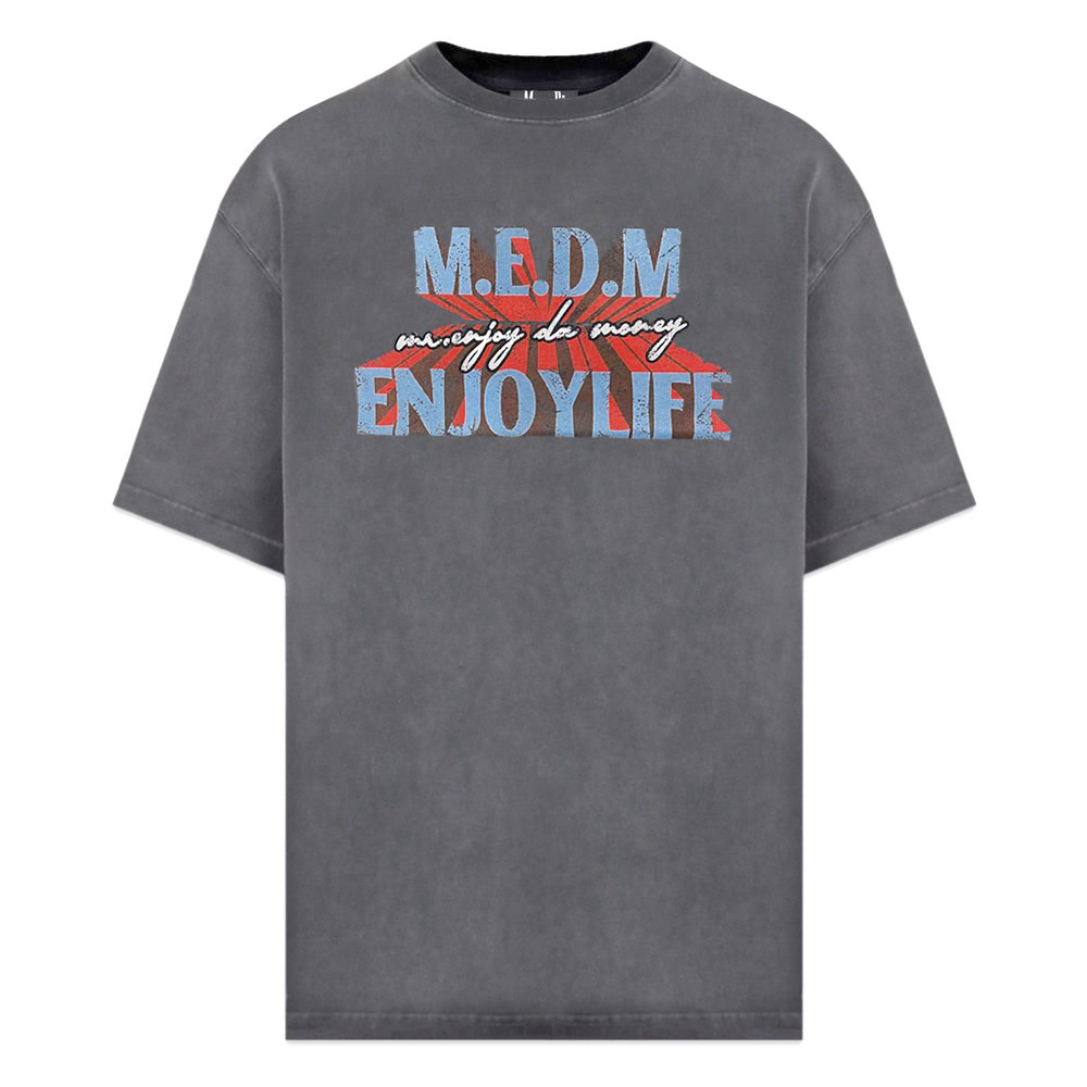 乐天商城 - MR.ENJOY DA MONEY (M.E.D.M) / MEDM Enjoy Life Tee