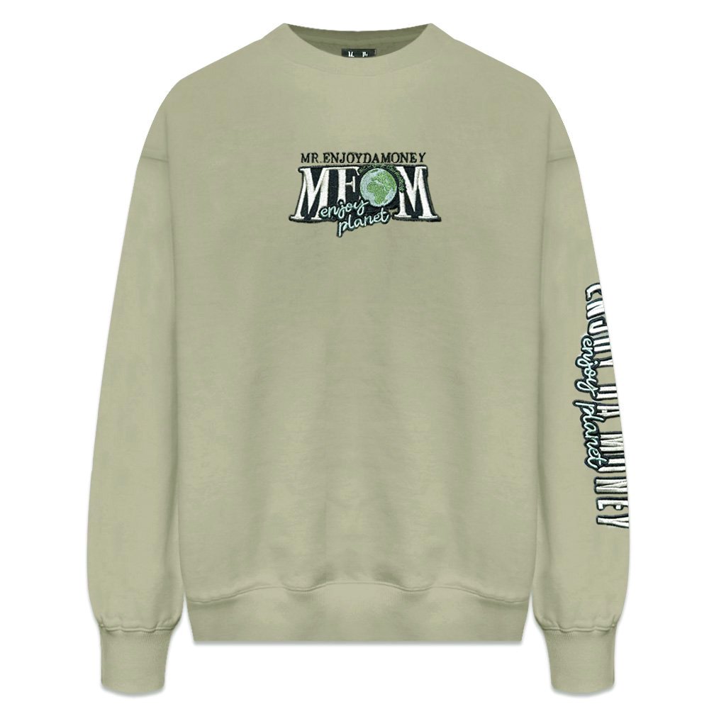 乐天商城 - MR.ENJOY DA MONEY (M.E.D.M) / MEDM Washed Earth Sweatshirt