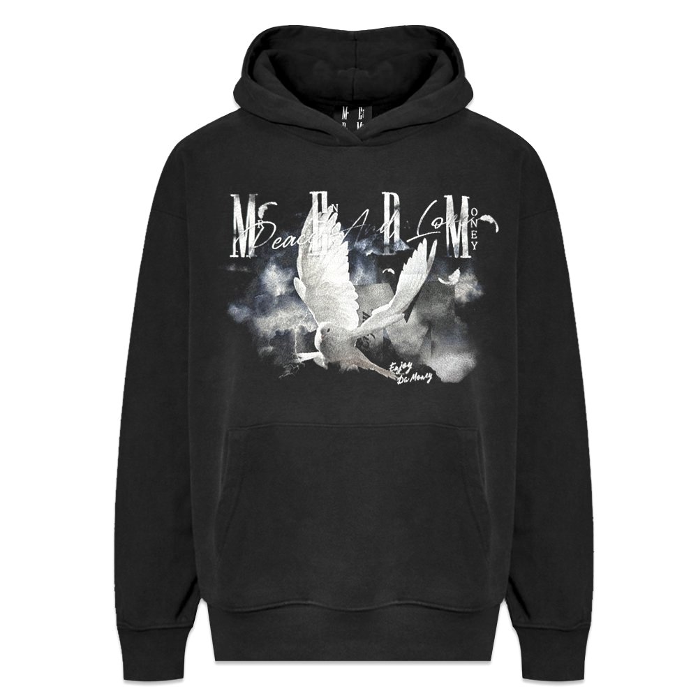 乐天商城 - MR.ENJOY DA MONEY (M.E.D.M) / MEDM White Dove Print Hoodie