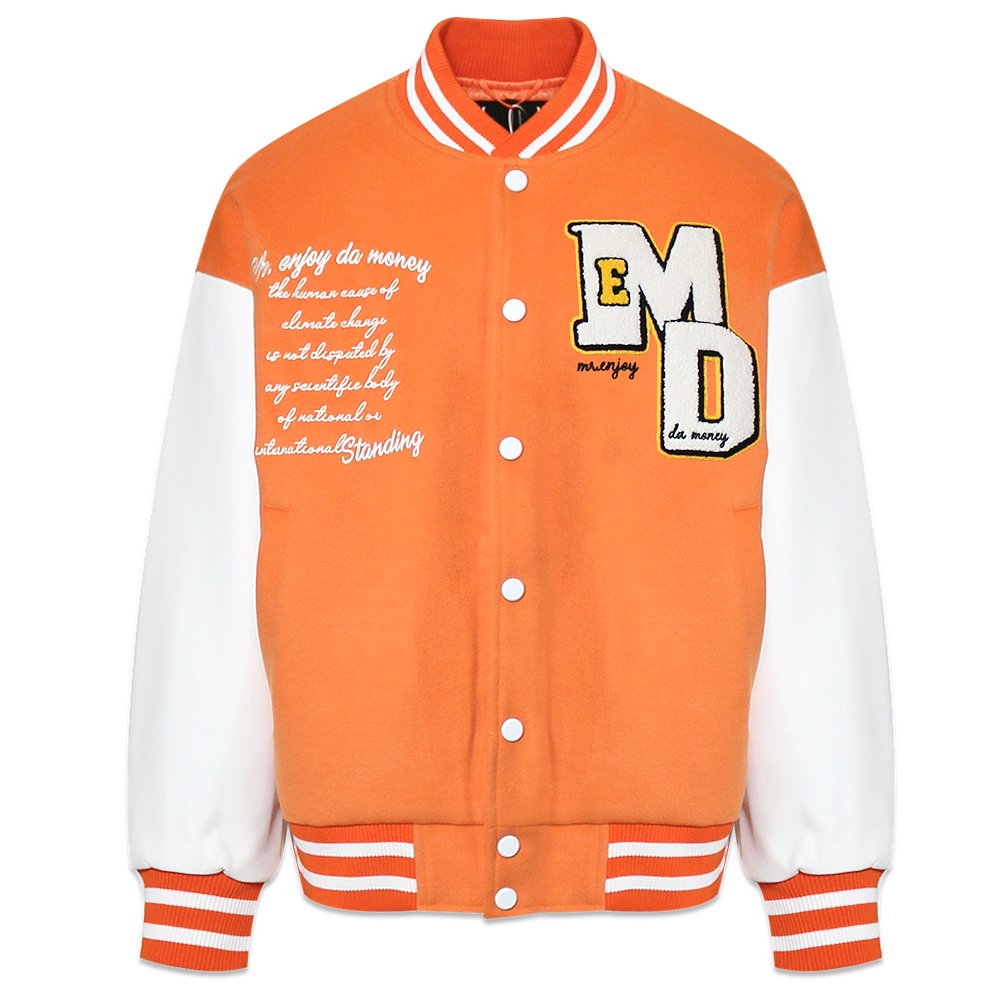 樂天商城 - MR.ENJOY DA MONEY (M.E.D.M) / MEDM Basic Baseball Jacket