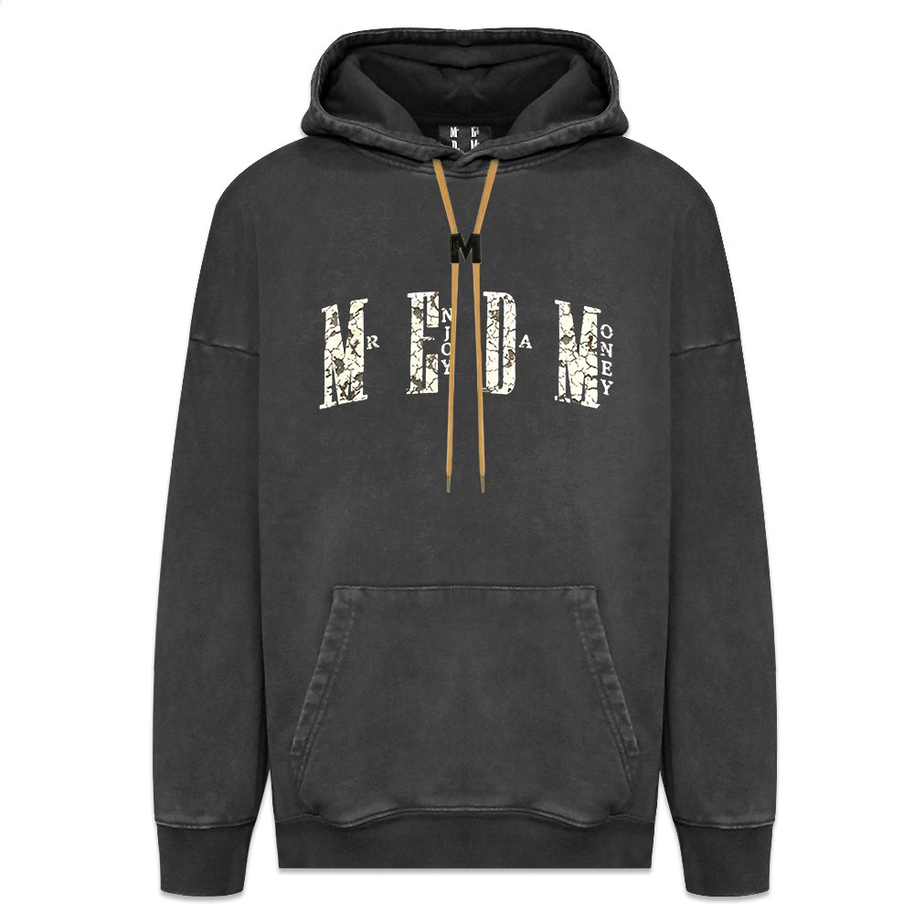 MR.ENJOY DA MONEY (M.E.D.M) / MEDM Cracks Logo Hoodie