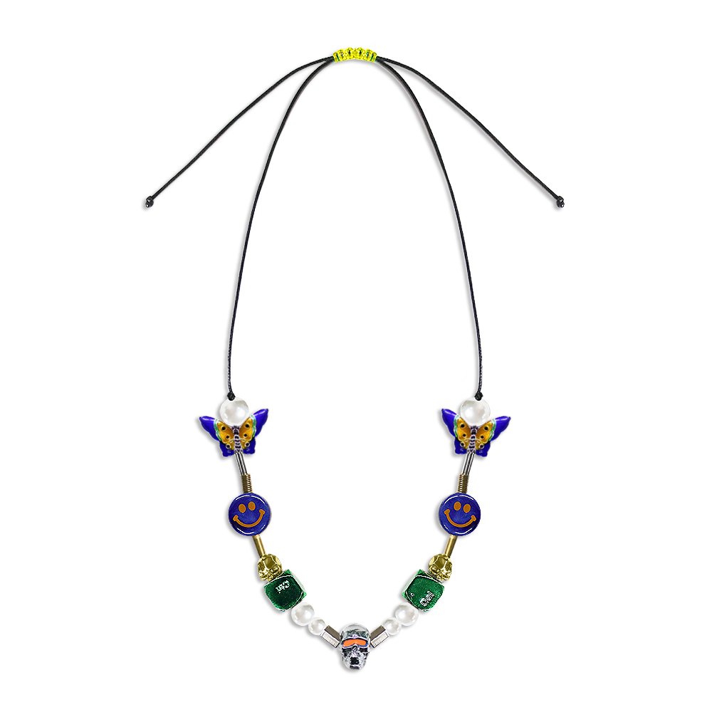 SALUTE ( EVAE MOB) / EVAE Smiley Pearl Necklace