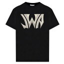 JW ANDERSON / Gothic Logo Oversized T-Shirt