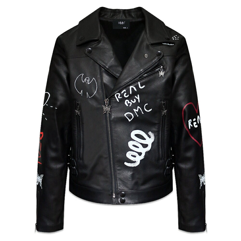 DMC KAL / Realbuy Full Print Leather Jacket
