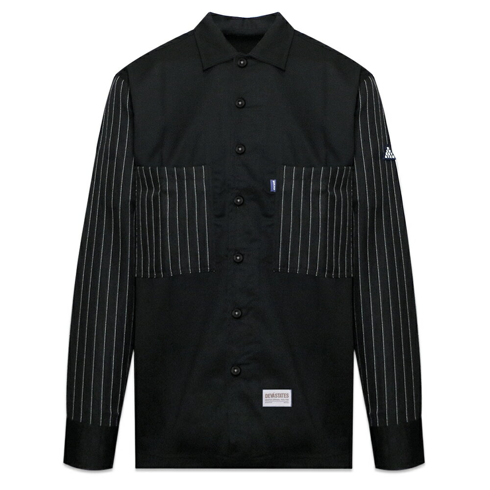 DEVA STATES / Pinstripe Over Shirt