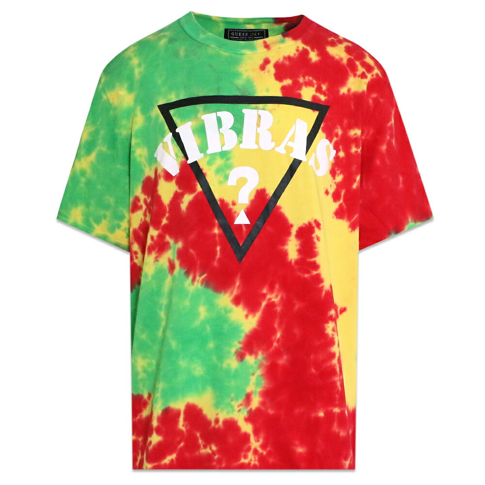 GUESS ~ J.BALVIN / Vibras Tie Dye Logo Tee