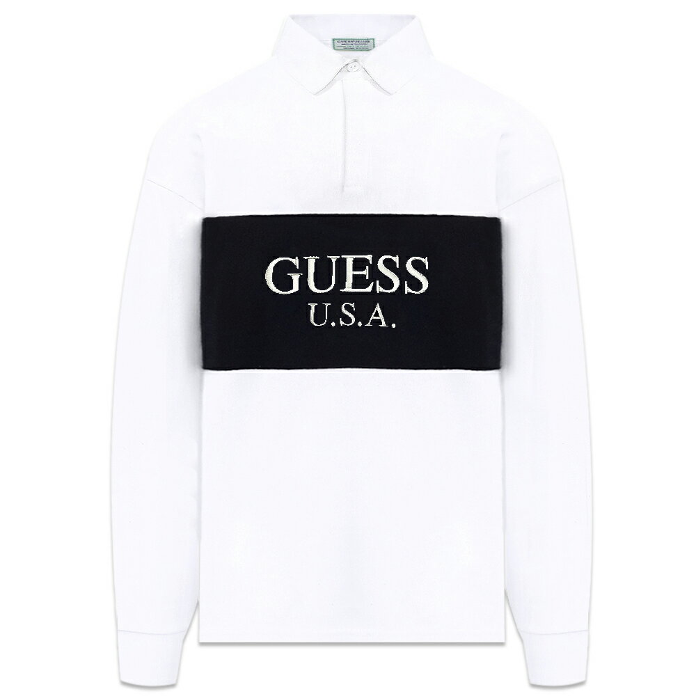 GUESS GREEN LABEL / 2 Tone Rugby Shirt