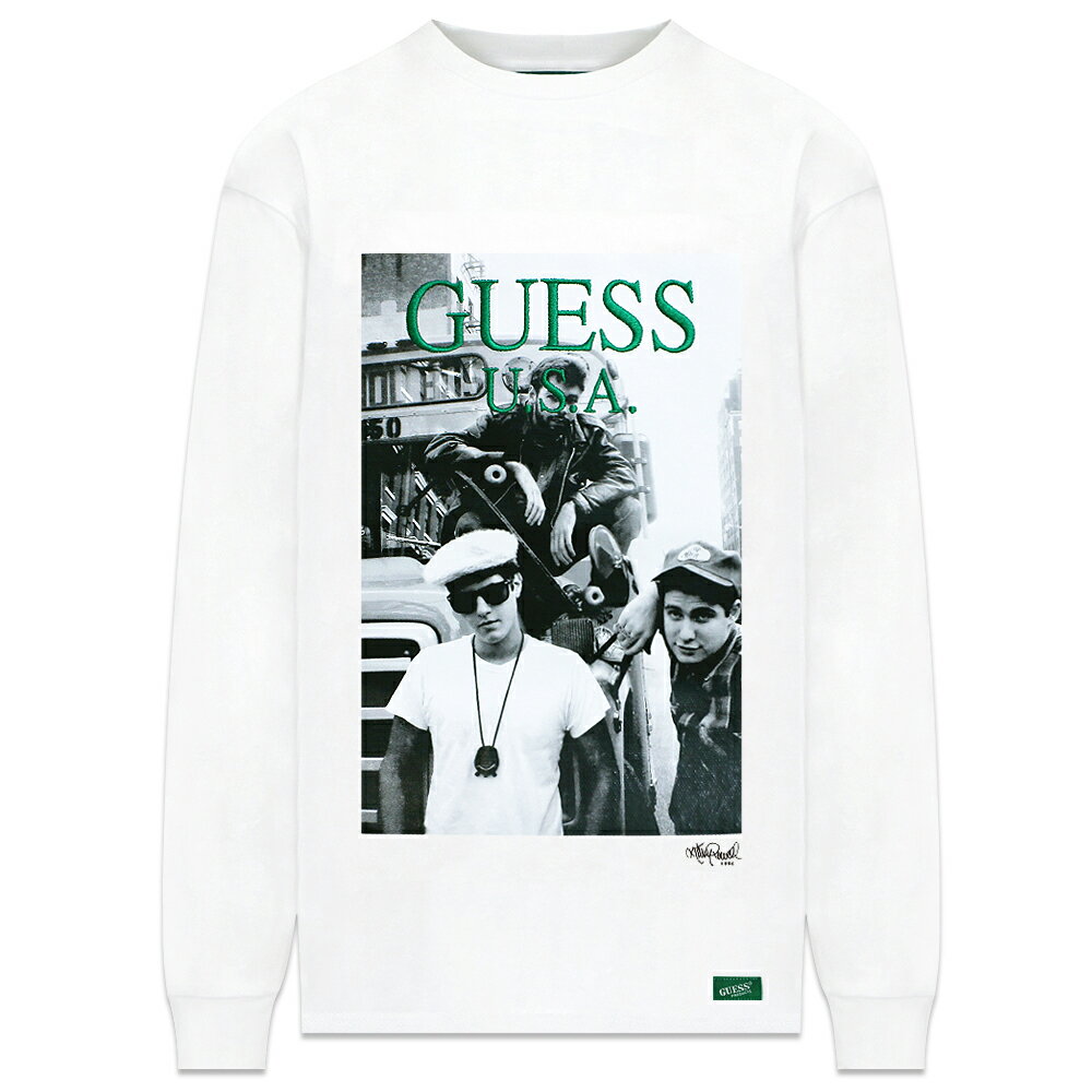 GUESS GREEN LABEL ~ RICKY POWELL / Beastie Boys Photo 1 LS Tee