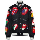 楽天VENTURERMARKET / Market Rolling Stones World Flag Varsity Jacket