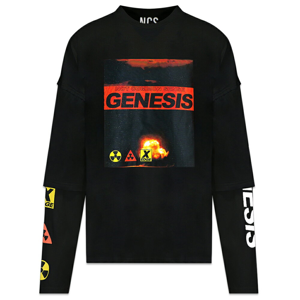 NOT COMMON SENSE (NCS) / Genesis Layered Long Sleeve Tee