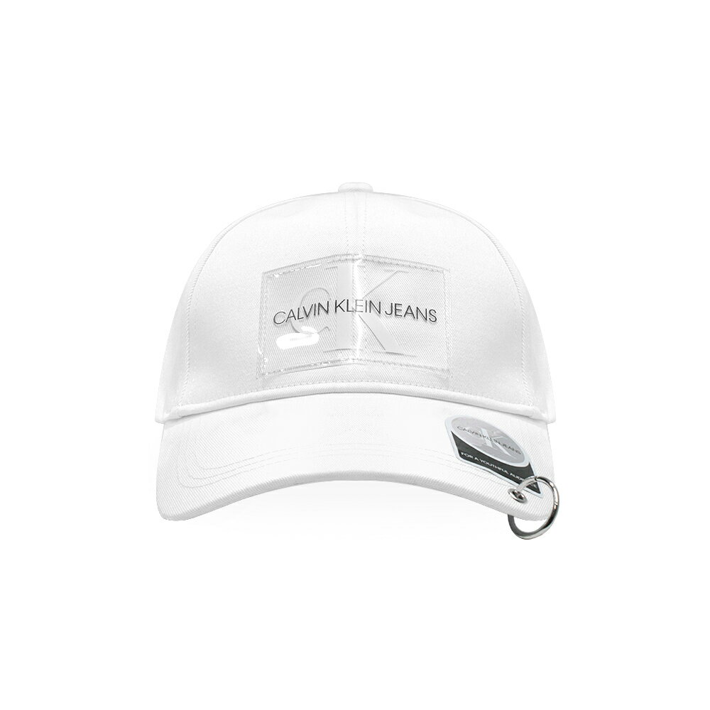 CALVIN KLEIN JEANS / Pierced Monogram Logo Cap