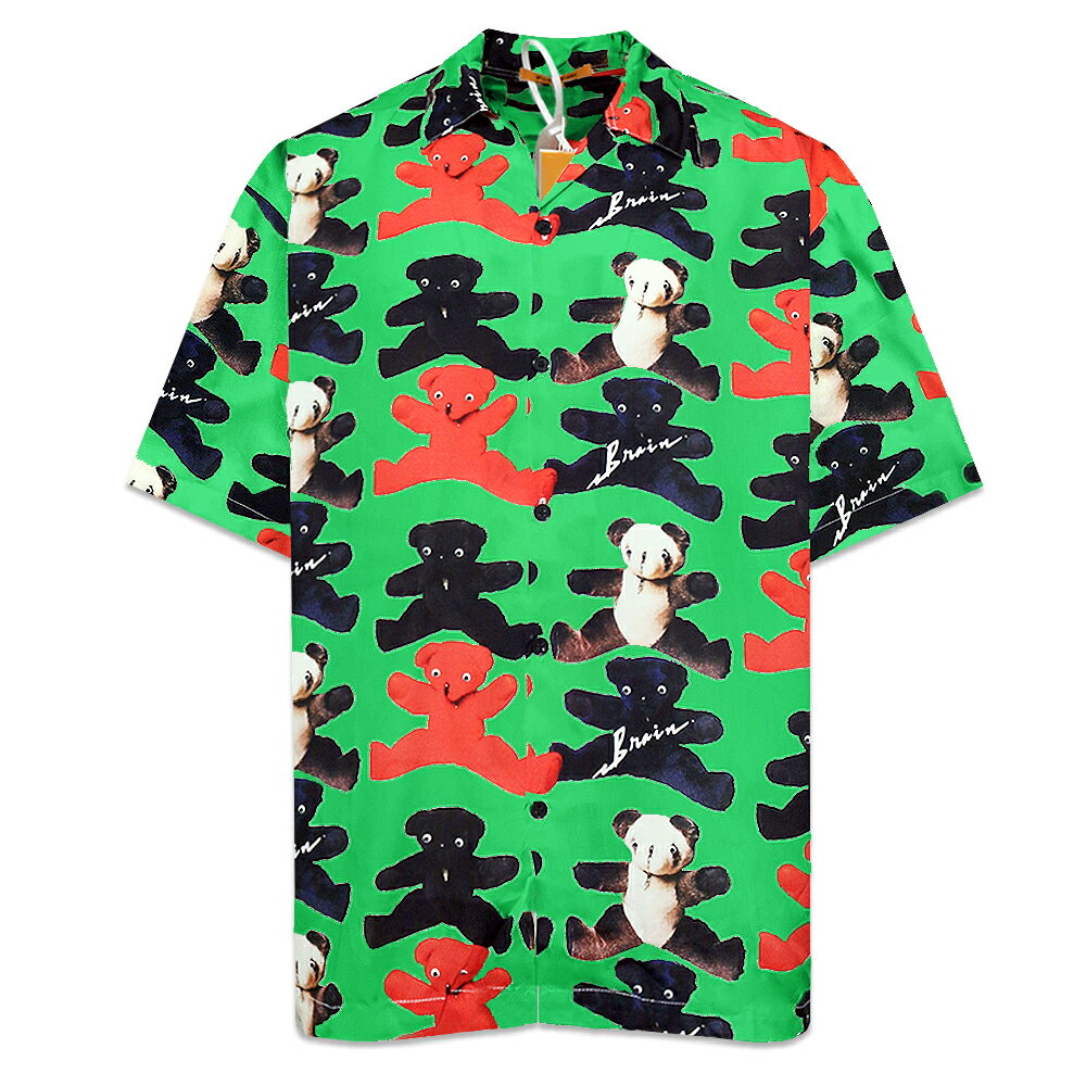 POSH BRAIN / Bear Garden Collar Shirt