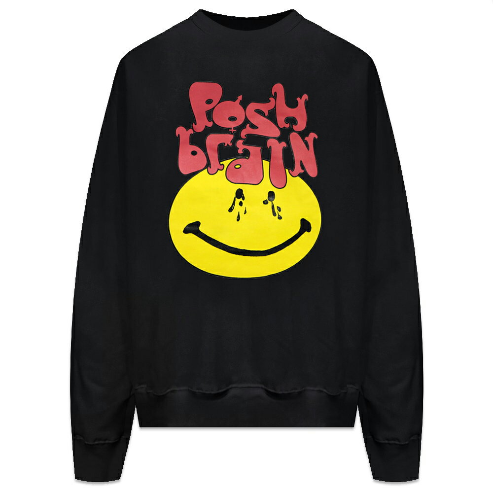 POSH BRAIN / Genderless Crewneck Sweatshirt