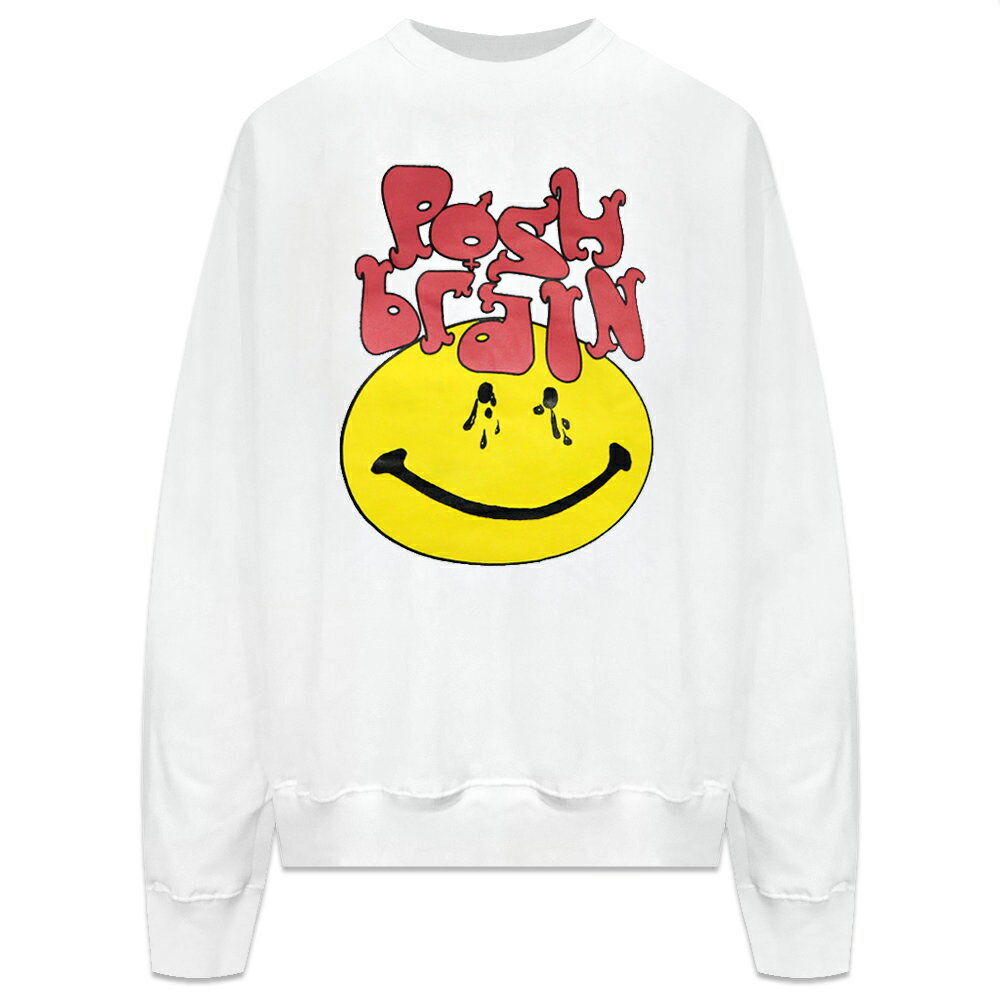 POSH BRAIN / Genderless Crewneck Sweatshirt