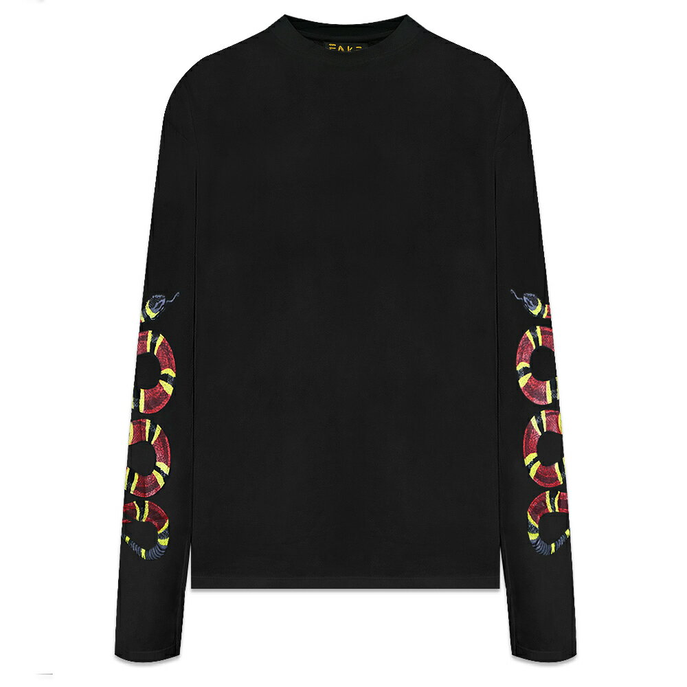 OFFICIAL FAKE / Snake Long Sleeve Shirt