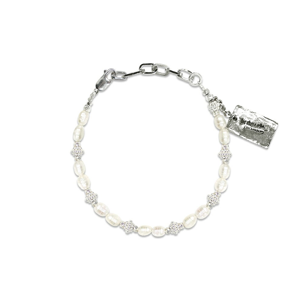 FOR THOSE WHO SIN / Ridged Pearl Bracelet